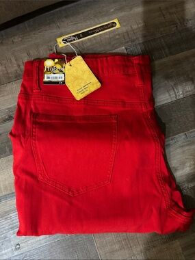 Hybrid & company Women's Skinny Jeans - Bright Red